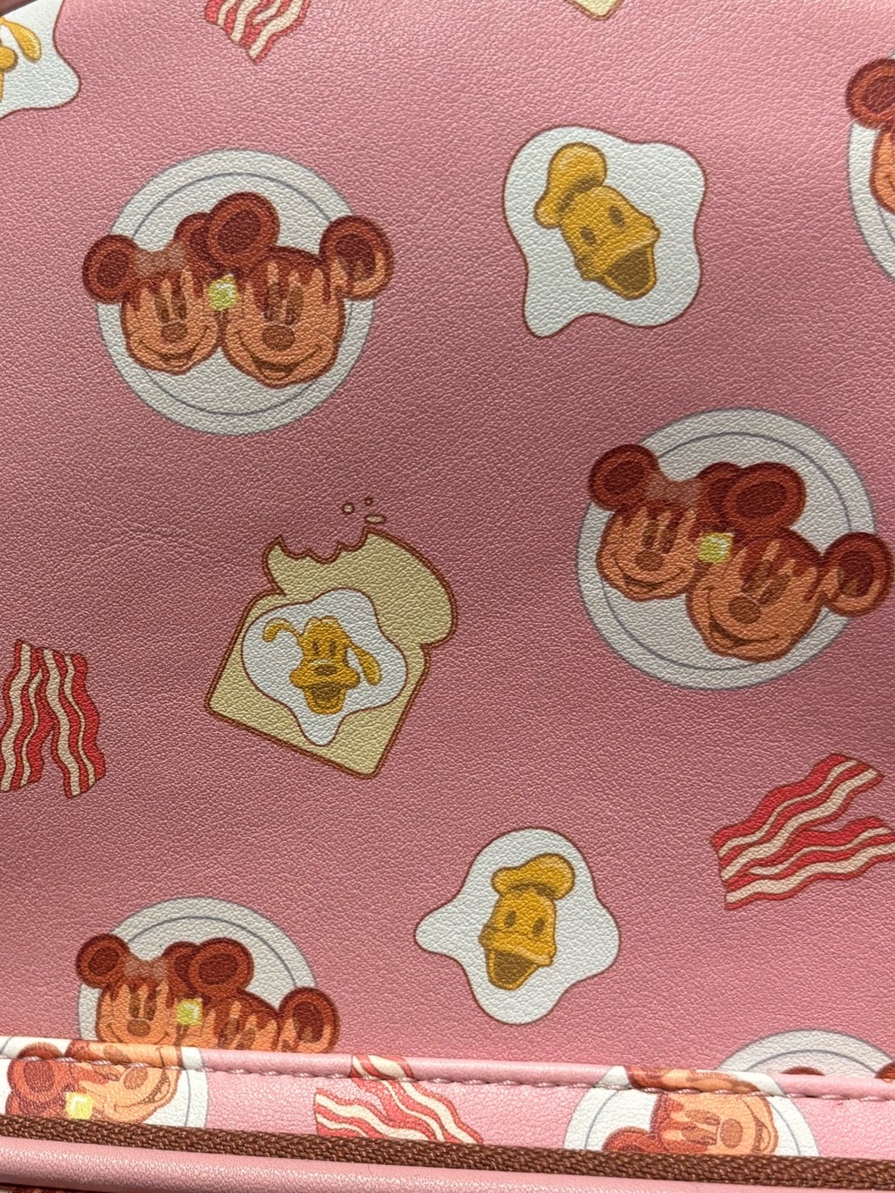 Danielle Nicole Pink Disney Mickey & Friends Breakfast Mini Backpack - Picture 2 of 5